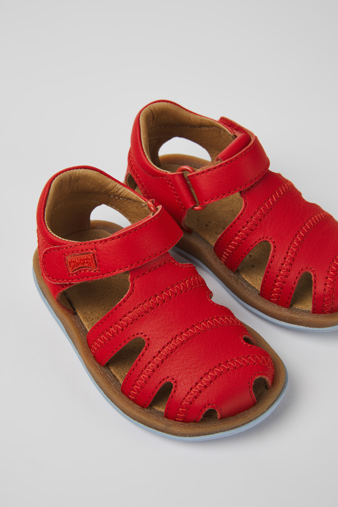 Girls' Camper Bicho Sandals Red | 80372-071