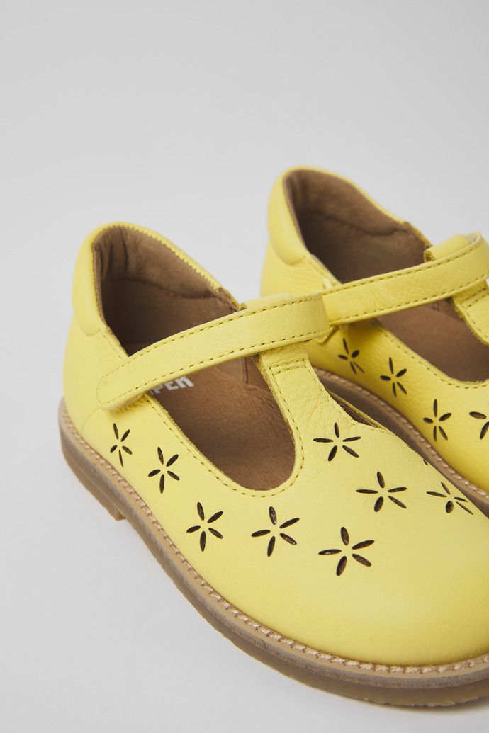 Girls' Camper Savina Mary Jane Shoes Yellow | K800474-007