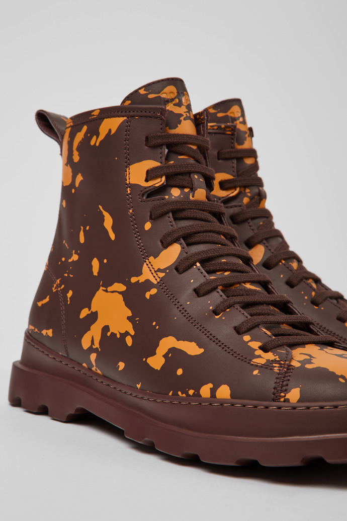 Men's Camper Brutus Ankle Boots Multicolor | K300245-020