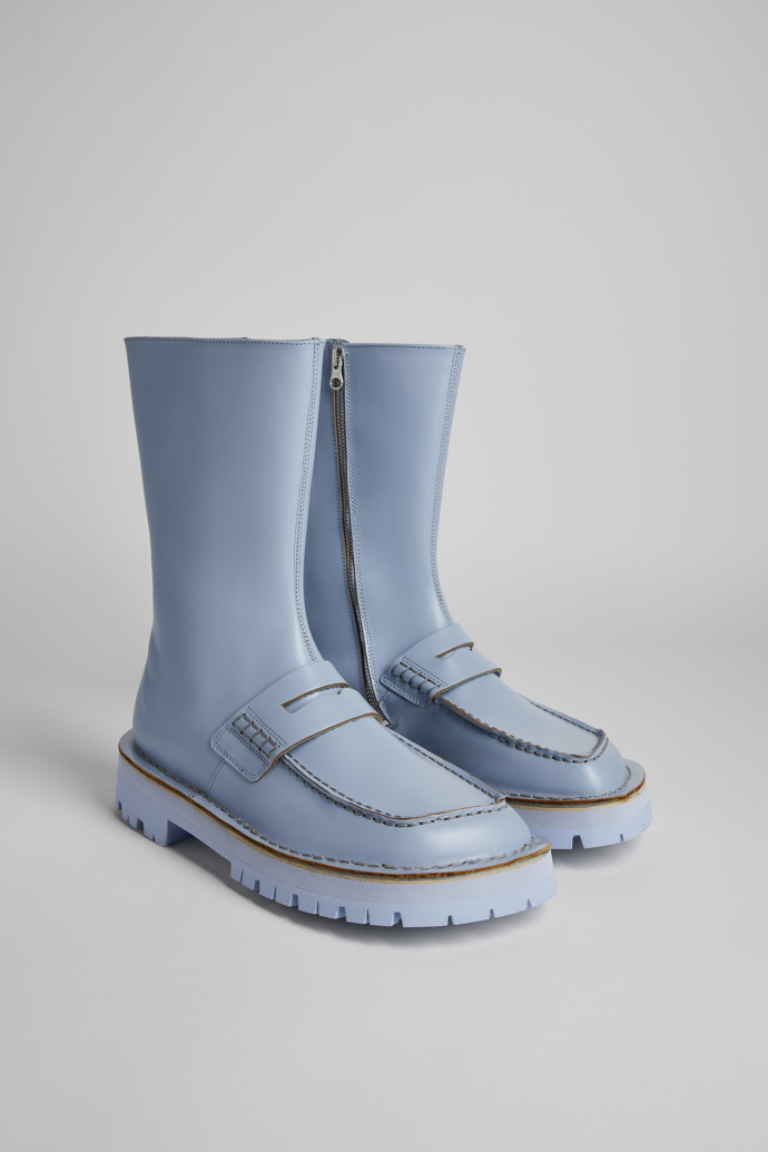 Men's Camper Eki Boots Blue | K300391-004