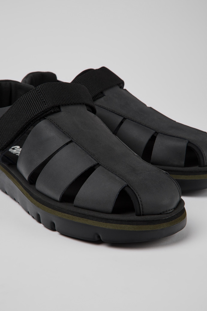 Men's Camper Oruga Sandals Black | K100285-007