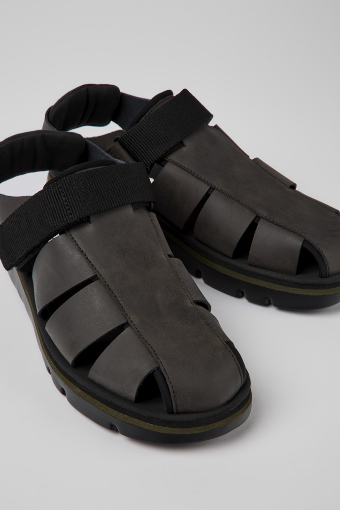 Men's Camper Oruga Sandals Brown | K100285-006