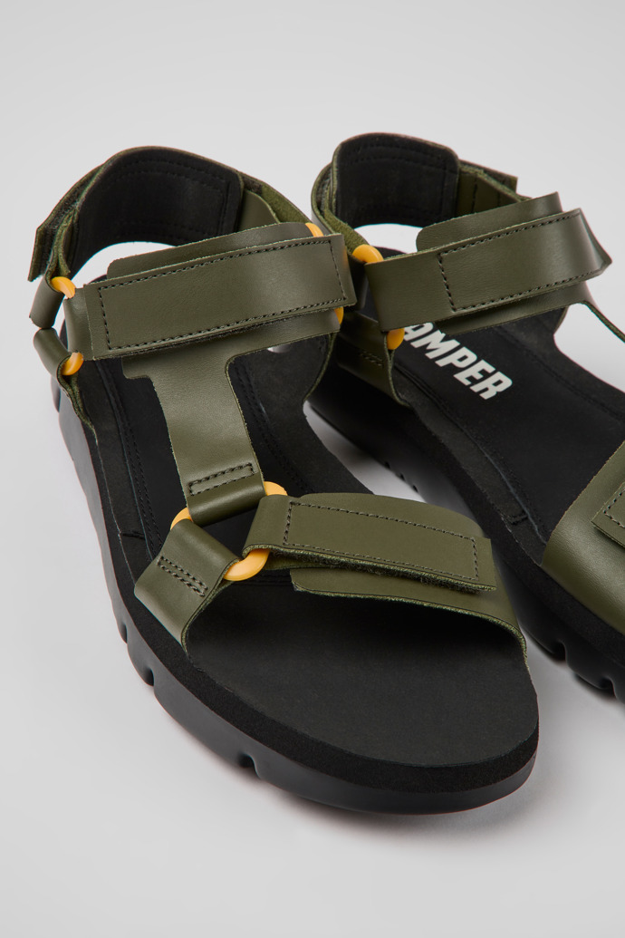 Men's Camper Oruga Sandals Green | K100416-022