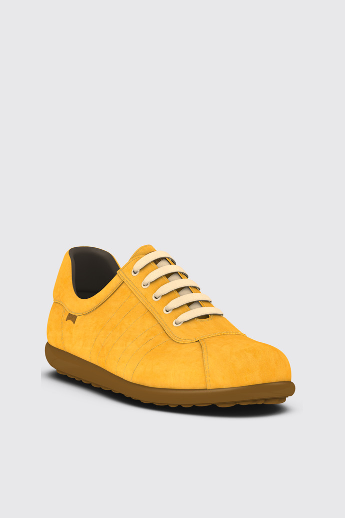 Men's Camper Pelotas Trainers Yellow | 16002-999-C042