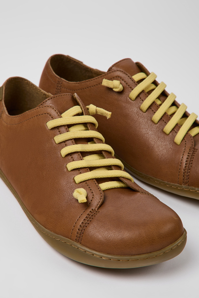 Men's Camper Peu Trainers Brown | 17665-256