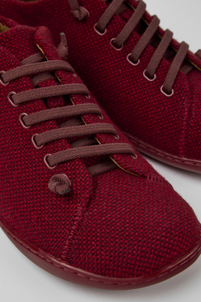 Men's Camper Peu Trainers Burgundy | K100878-001