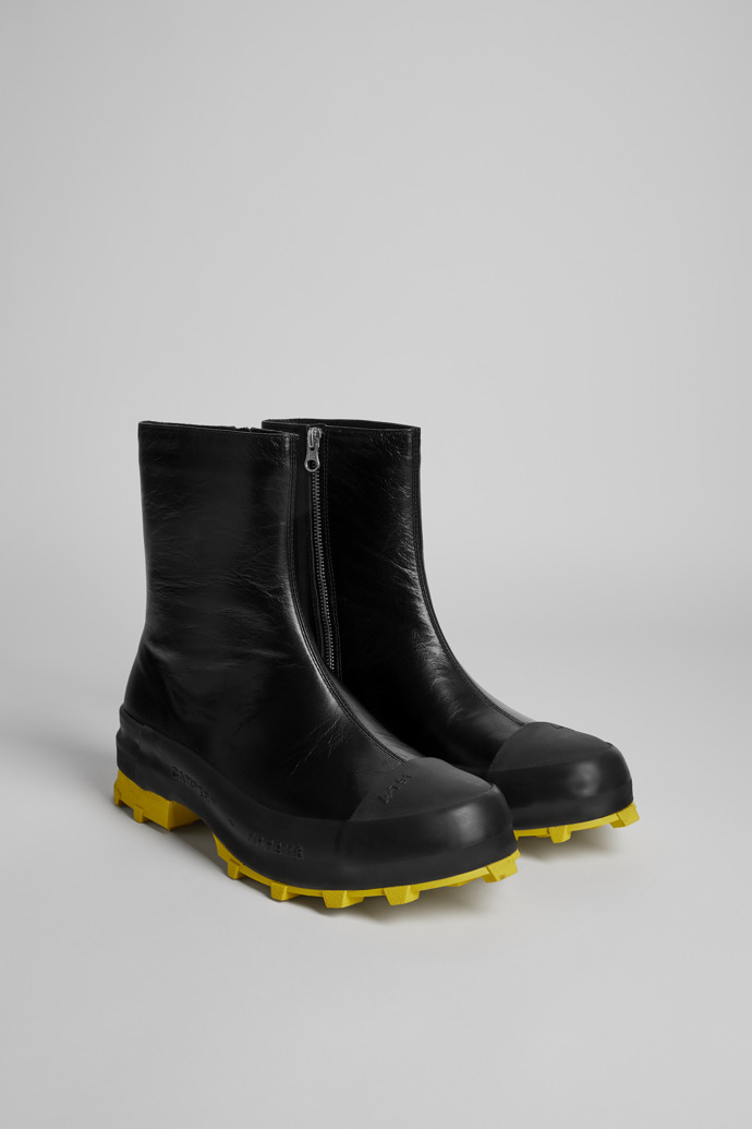 Men's Camper Traktori Boots Black | K300337-020