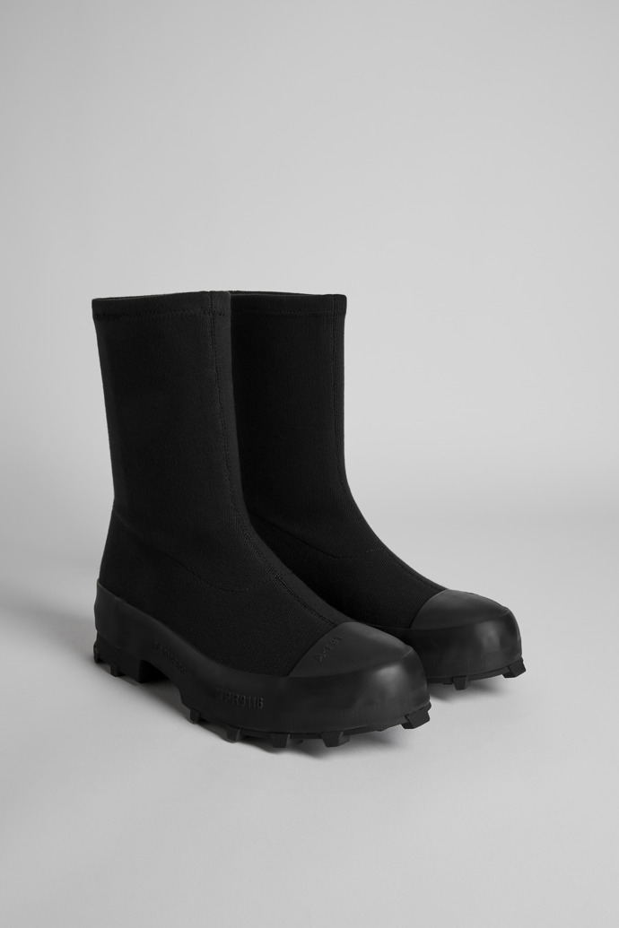 Men's Camper Traktori Boots Black | K300428-001