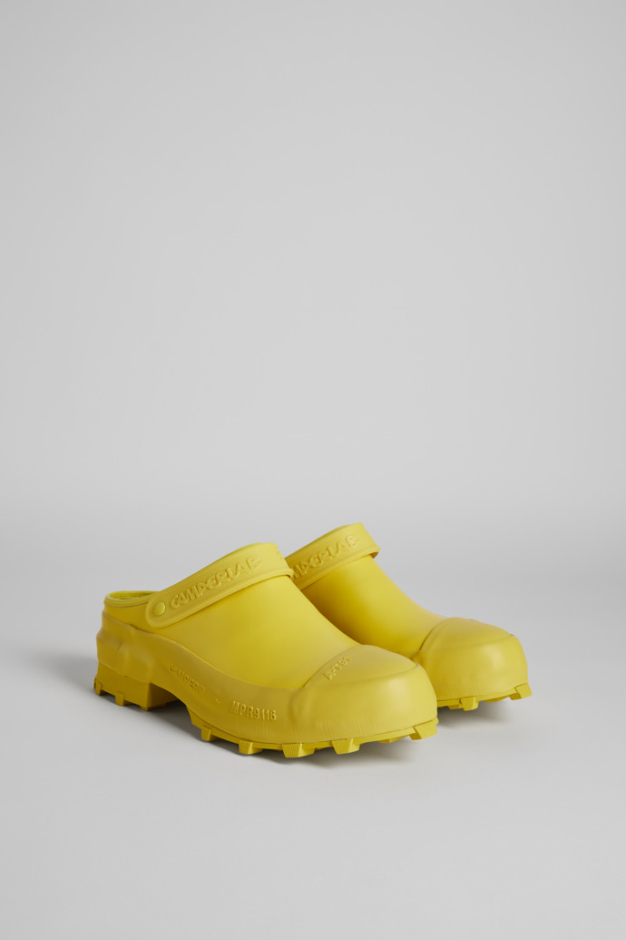 Men's Camper Traktori Clogs Yellow | K100767-004