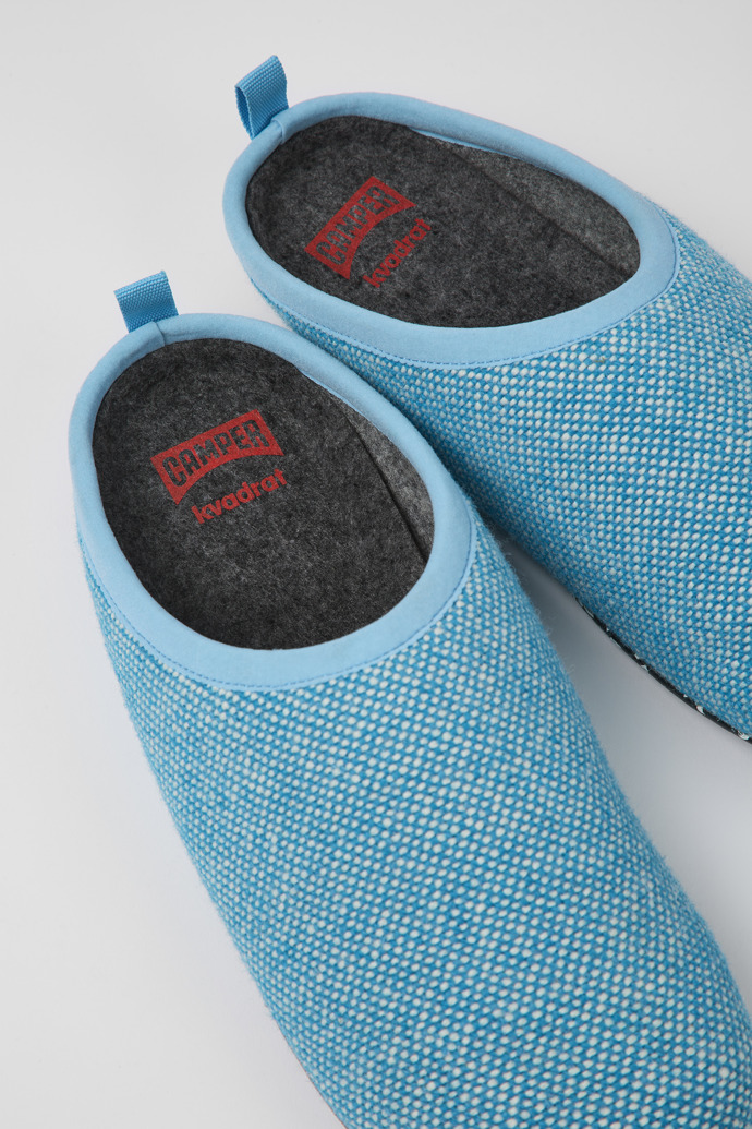 Men's Camper Wabi Slippers Blue | 18811-100