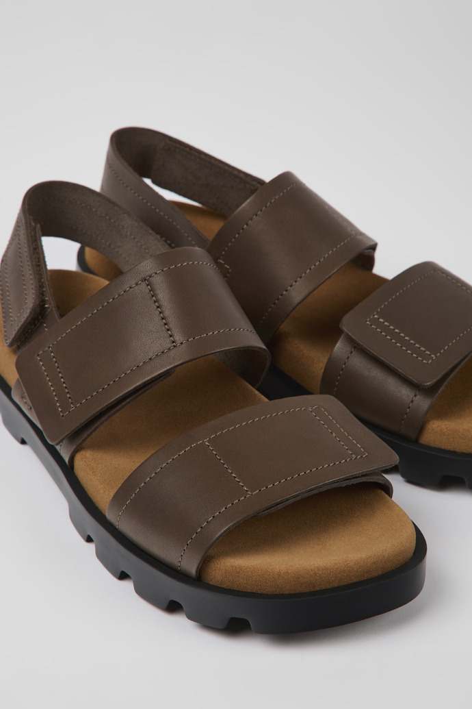 Women's Camper Brutus Sandals Brown | K201323-009