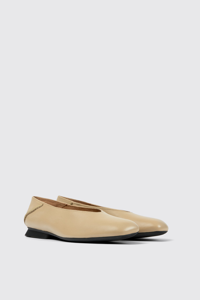 Women's Camper Casi Myra Ballerina Beige | K201253-023