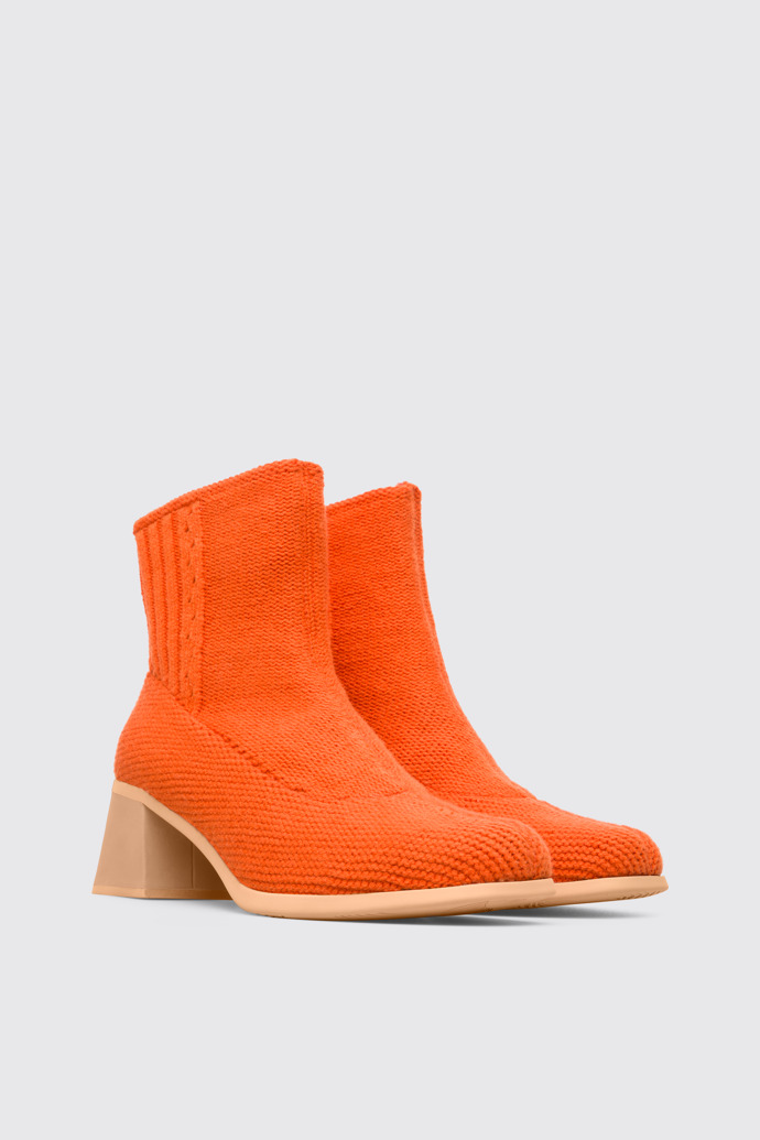 Women's Camper Eckhaus Latta Boots Orange | K400161-004