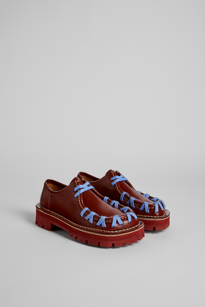 Women's Camper Eki Loafers Burgundy | K201458-002