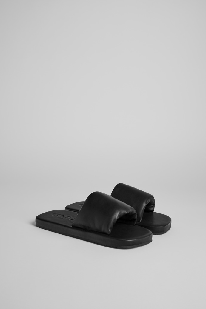 Women's Camper Hastalavista Slides Black | K201412-001