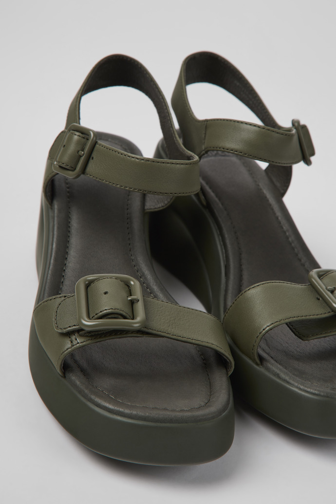 Women's Camper Kaah Sandals Green | K201214-013