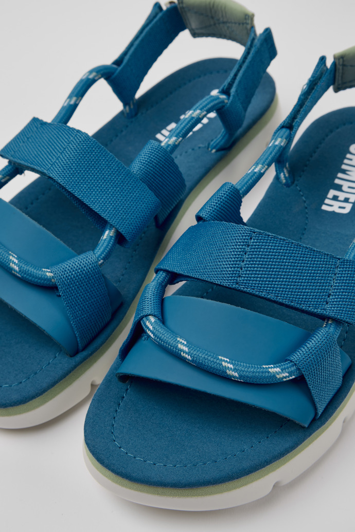 Women's Camper Oruga Sandals Blue | K201191-007