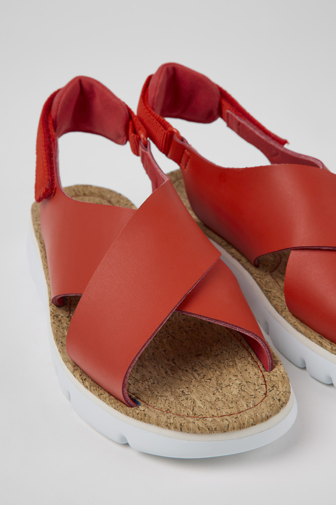 Women's Camper Oruga Sandals Red | K200157-049