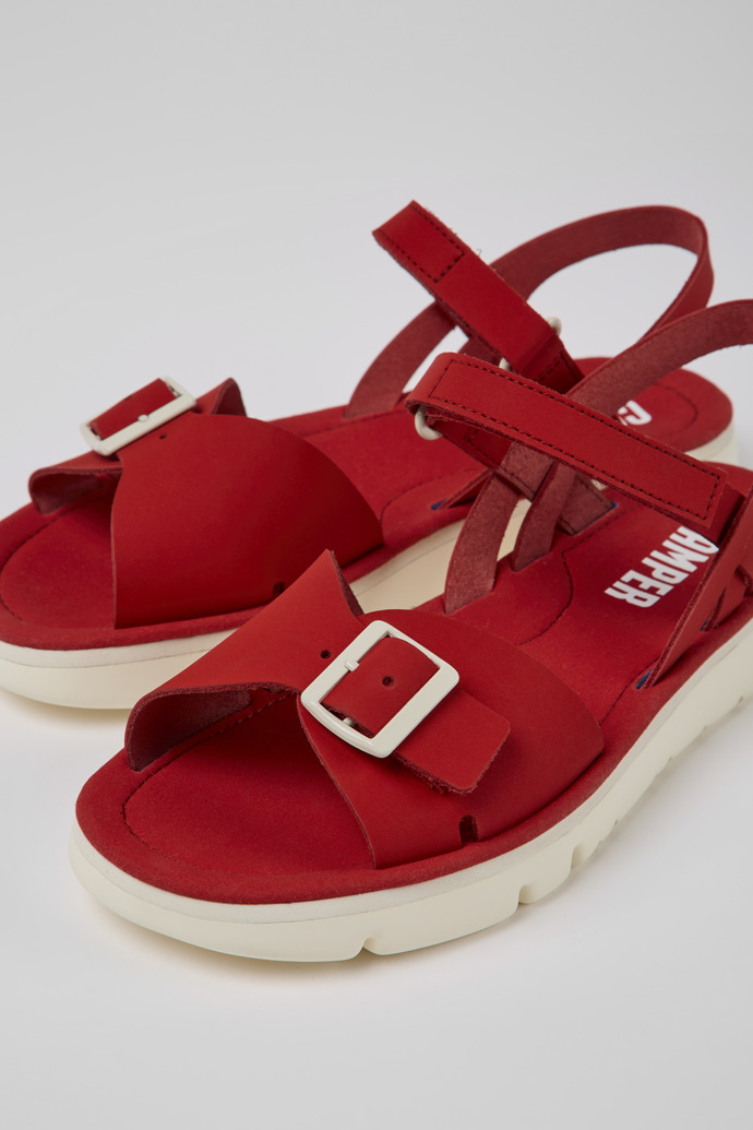 Women's Camper Oruga Sandals Red | K200631-010