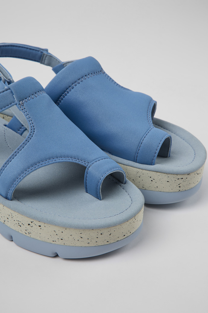 Women's Camper Oruga Up Platform Sandals Blue | K201543-003