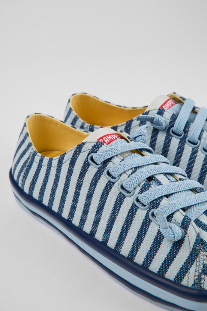 Women's Camper Peu Rambla Trainers Blue | 21897-082