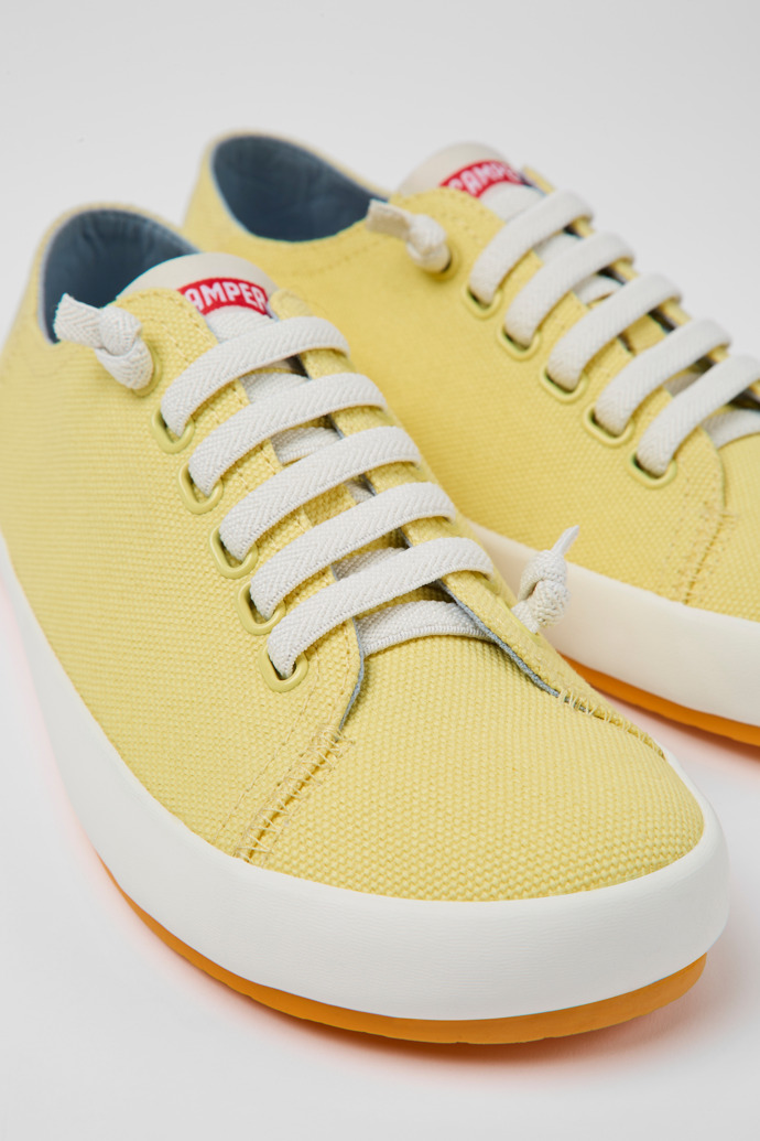 Women's Camper Peu Rambla Trainers Yellow | 21897-081