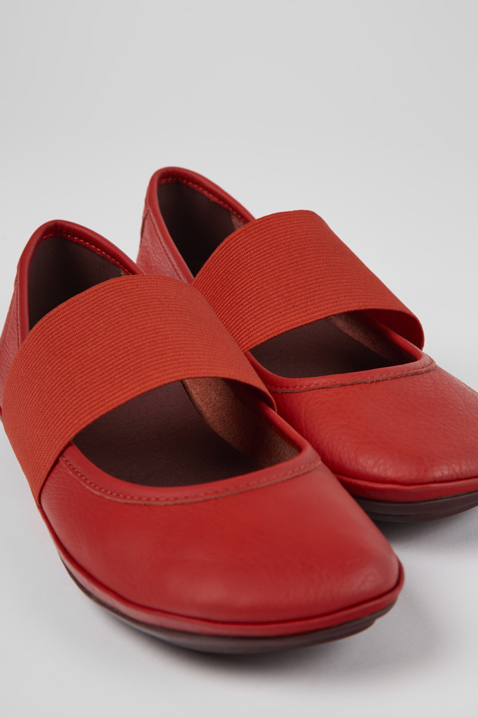 Women's Camper Right Ballerina Red | 21595-199