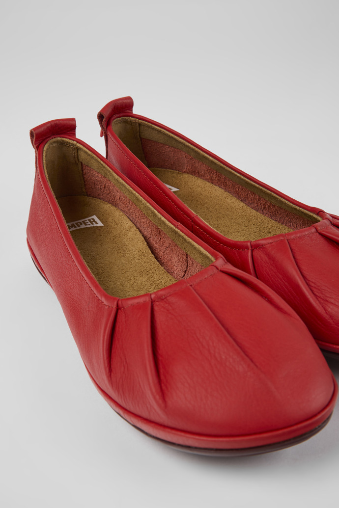 Women's Camper Right Ballerina Red | K201364-009