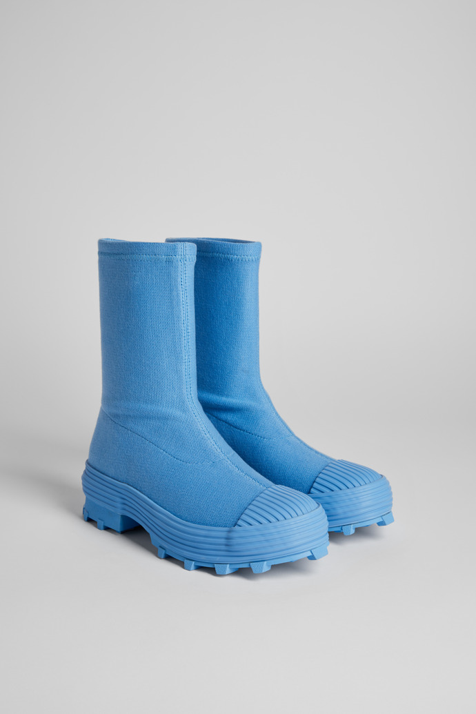 Women's Camper Traktori Boots Blue | K400683-002