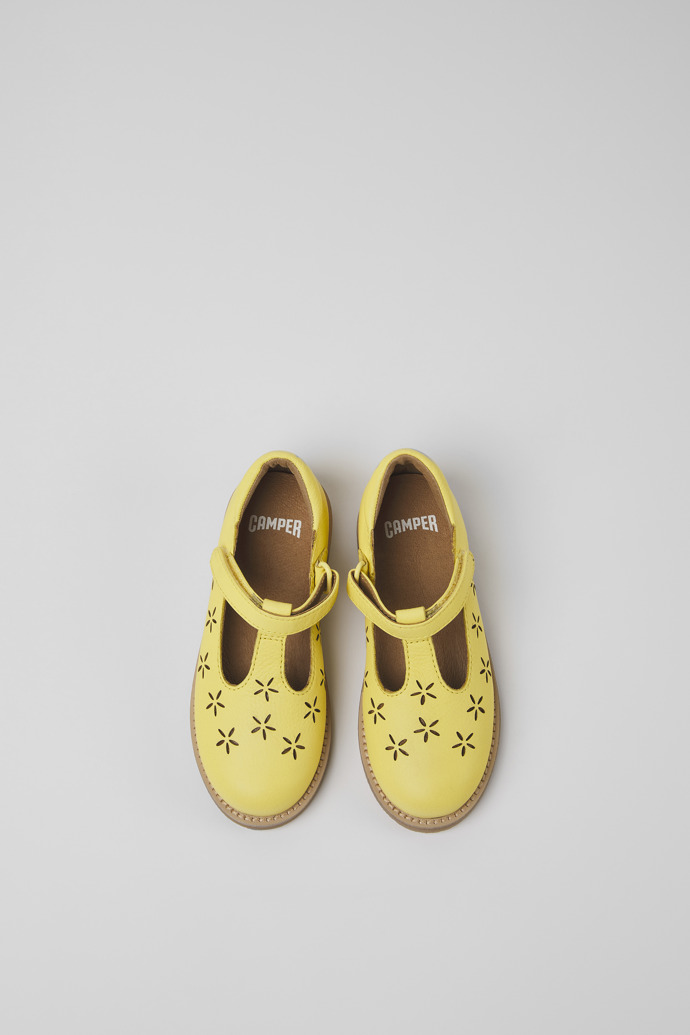 Girls' Camper Savina Mary Jane Shoes Yellow | K800474-007