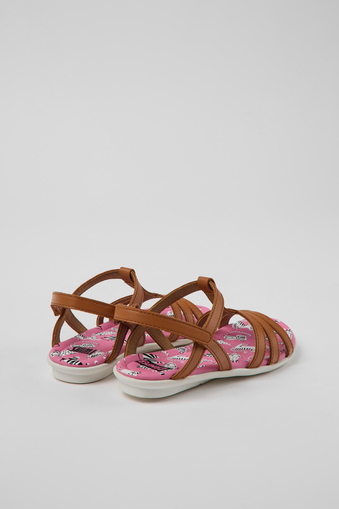 Girls' Camper Twins Sandals Brown | K800543-003