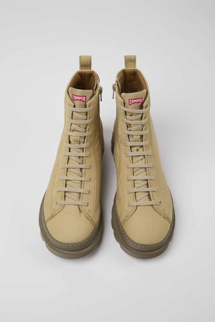 Men's Camper Brutus Ankle Boots Beige | K300427-011