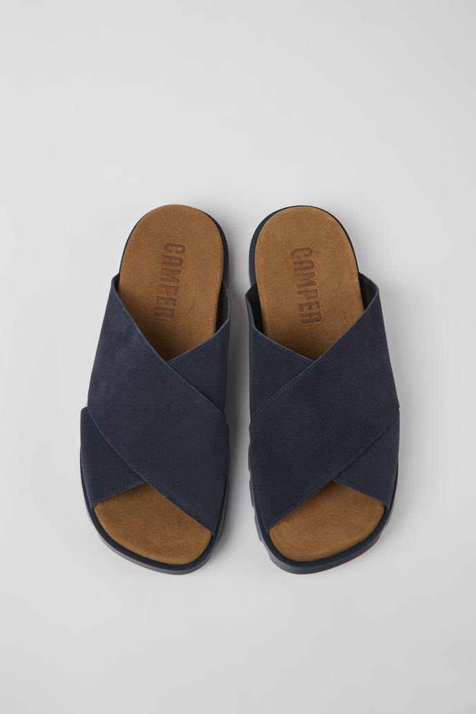 Men's Camper Brutus Sandals Blue | K100775-011