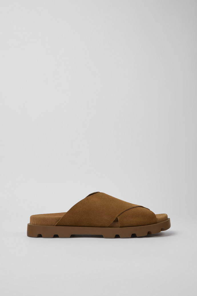 Men's Camper Brutus Sandals Brown | K100775-012