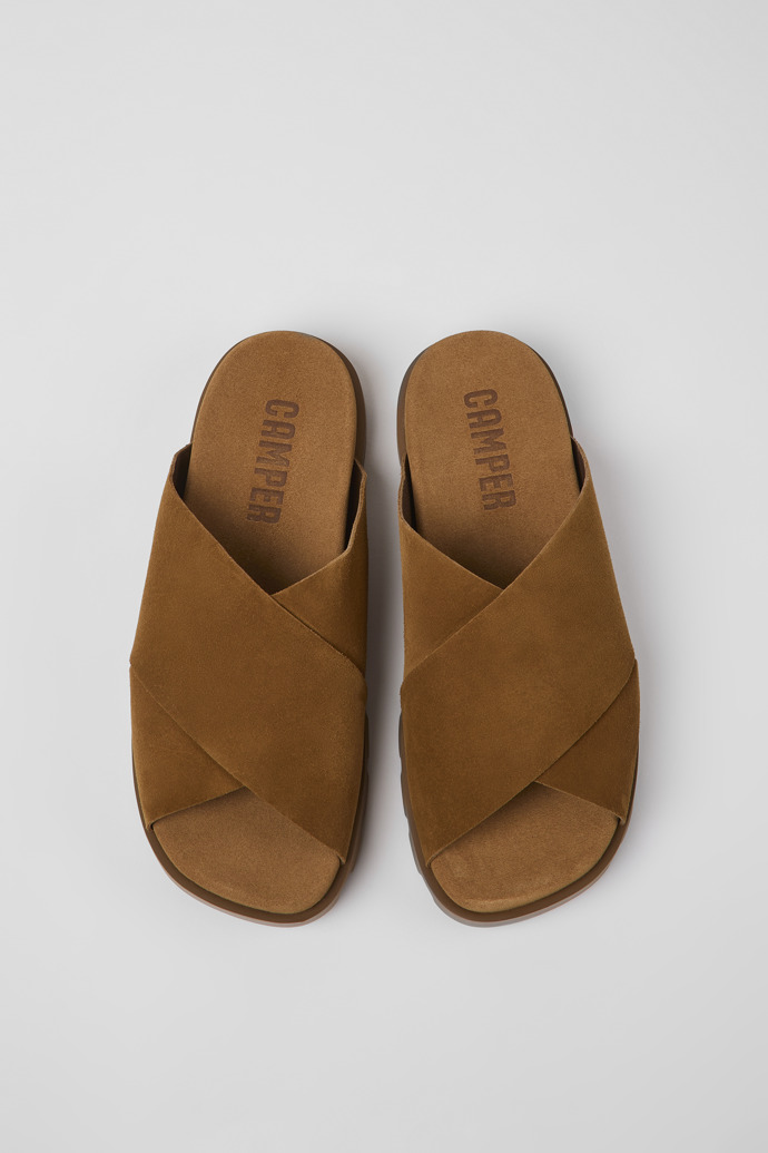 Men's Camper Brutus Sandals Brown | K100775-012