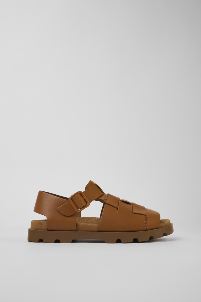 Men's Camper Brutus Sandals Brown | K100778-005