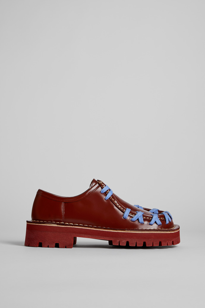 Men's Camper Eki Loafers Burgundy | K100858-002