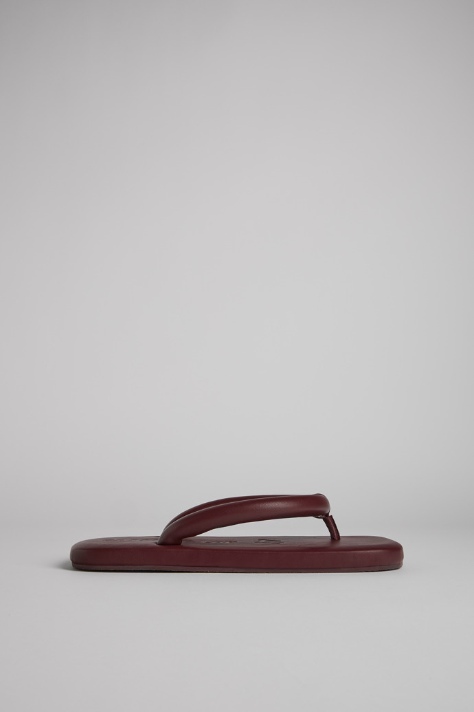 Men's Camper Hastalavista Flip Flops Burgundy | K100608-007