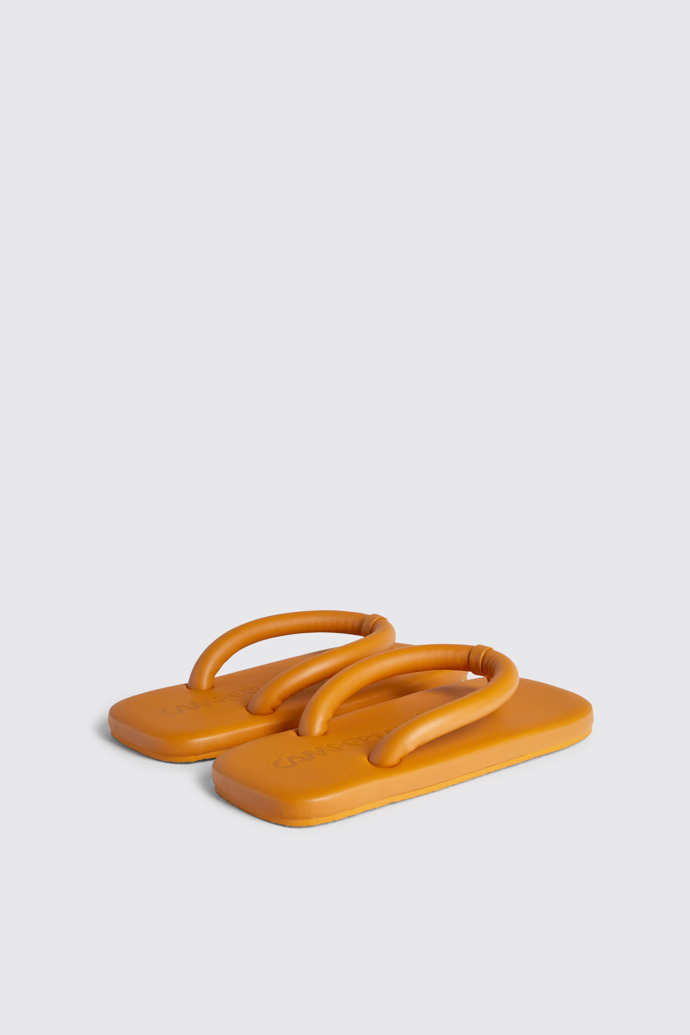 Men's Camper Hastalavista Flip Flops Orange | K100608-017