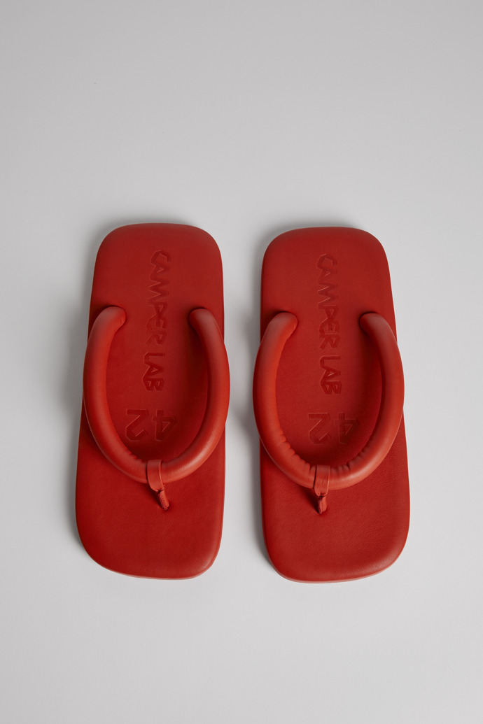 Men's Camper Hastalavista Flip Flops Red | K100608-008