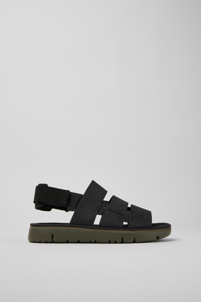 Men's Camper Oruga Sandals Black | K100470-013