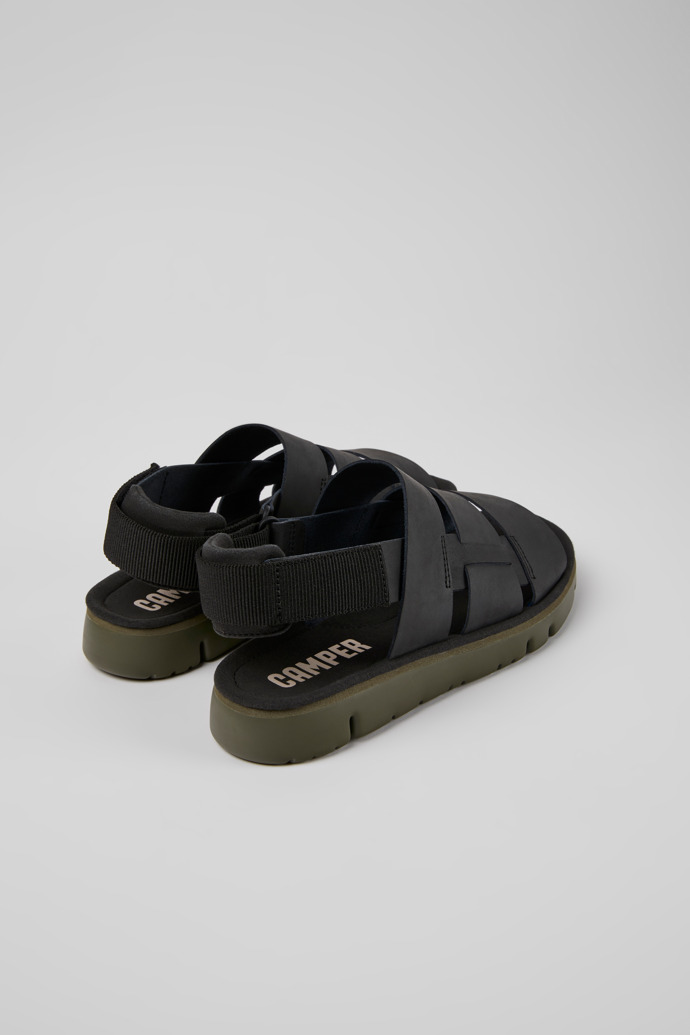 Men's Camper Oruga Sandals Black | K100470-013