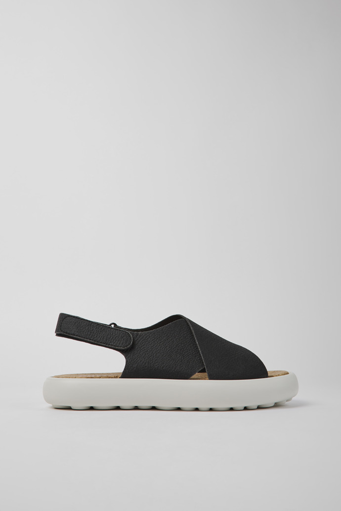 Men's Camper Pelotas Flota Sandals Black | K100897-005