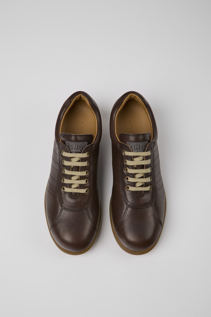 Men's Camper Pelotas Trainers Brown | 16002-282