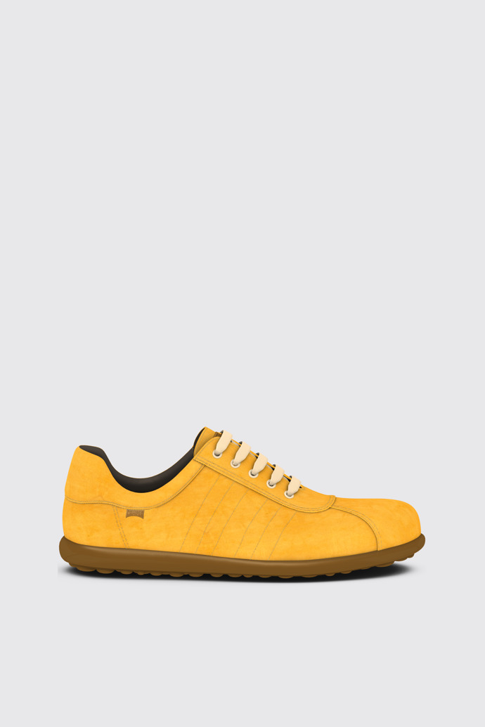 Men's Camper Pelotas Trainers Yellow | 16002-999-C042