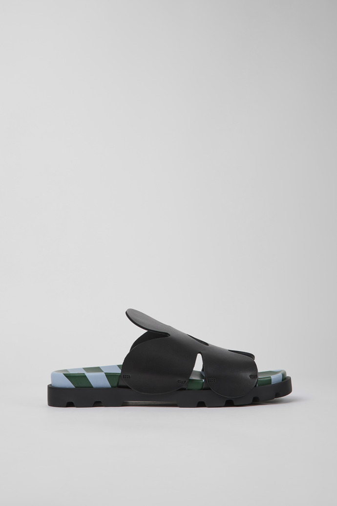 Men's Camper Twins Slides Black | K100919-002