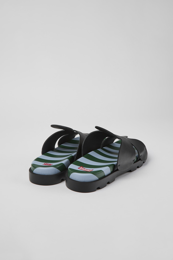 Men's Camper Twins Slides Black | K100919-002