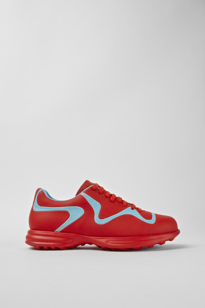 Men's Camper Twins Trainers Red | K100738-005