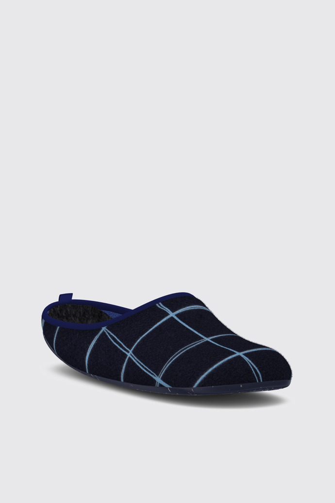 Men\'s Camper Wabi Slippers Navy | 18811-999-C046