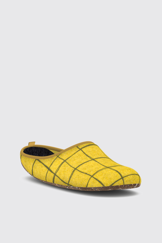 Men\'s Camper Wabi Slippers Yellow | 18811-999-C048